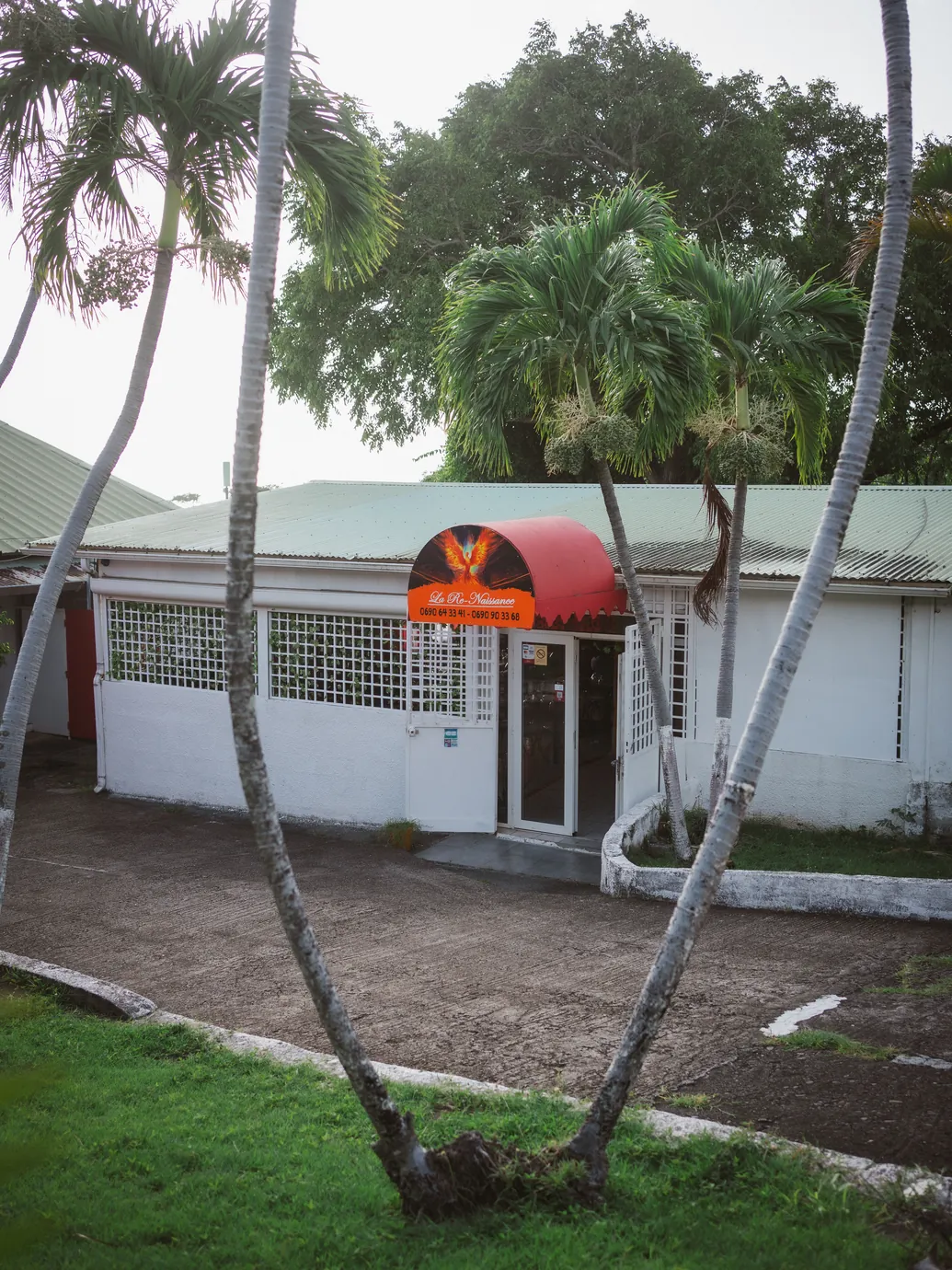Façade extérieure du restaurant